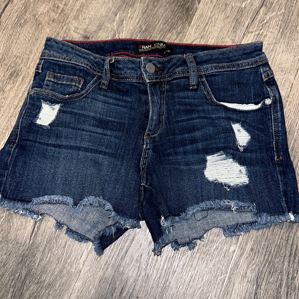 Fran denim shorts